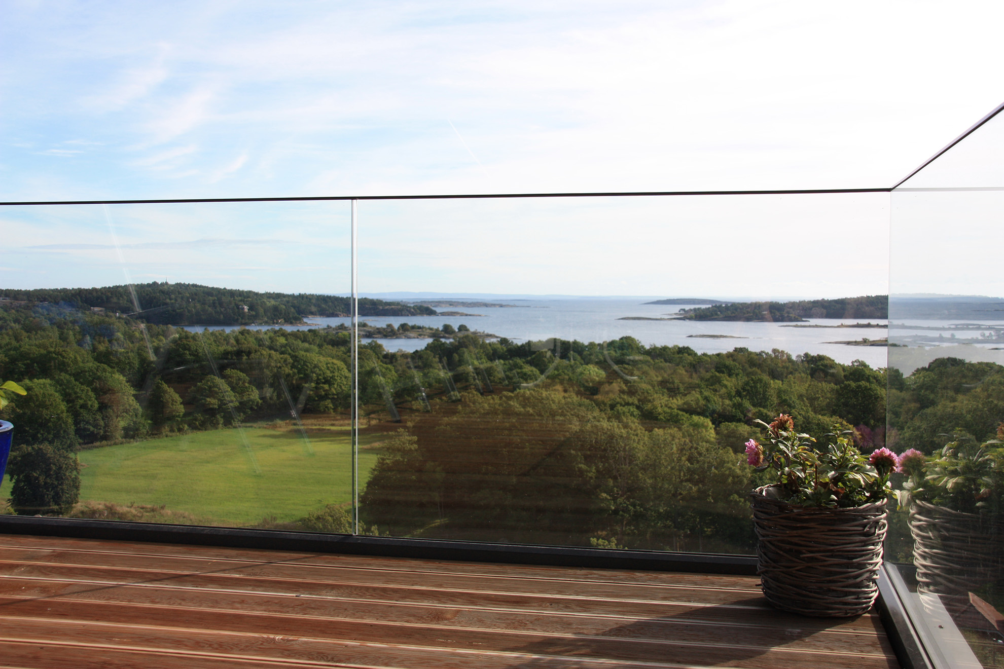 glas balustrade